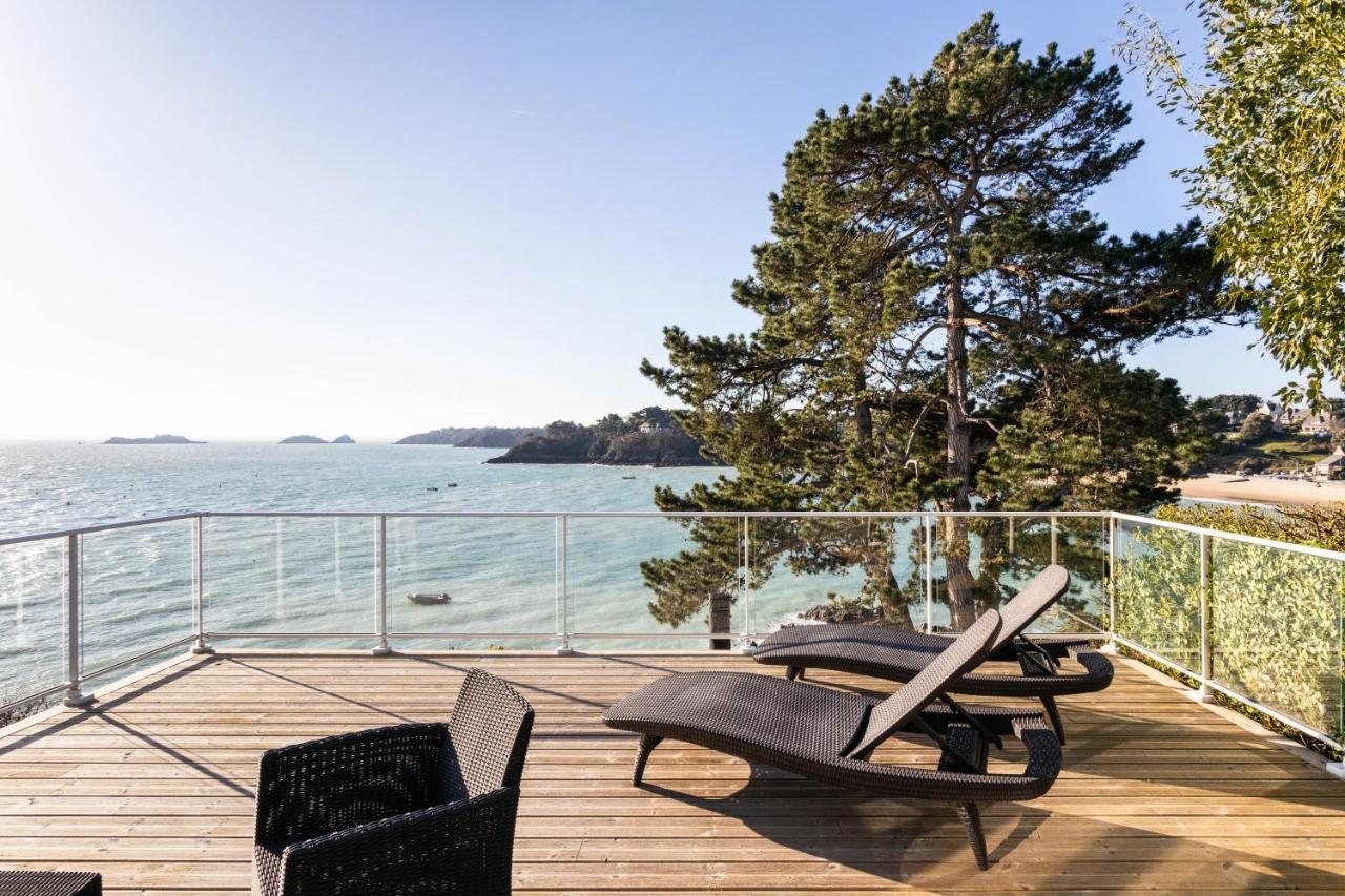Jardin Sur L'Eau - Appt Vue Mer Cancale Exterior foto