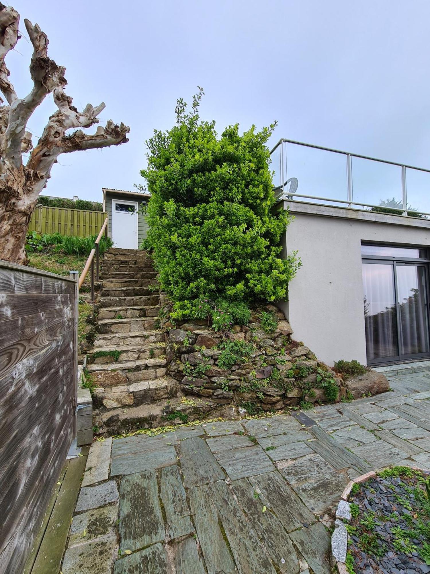 Jardin Sur L'Eau - Appt Vue Mer Cancale Exterior foto